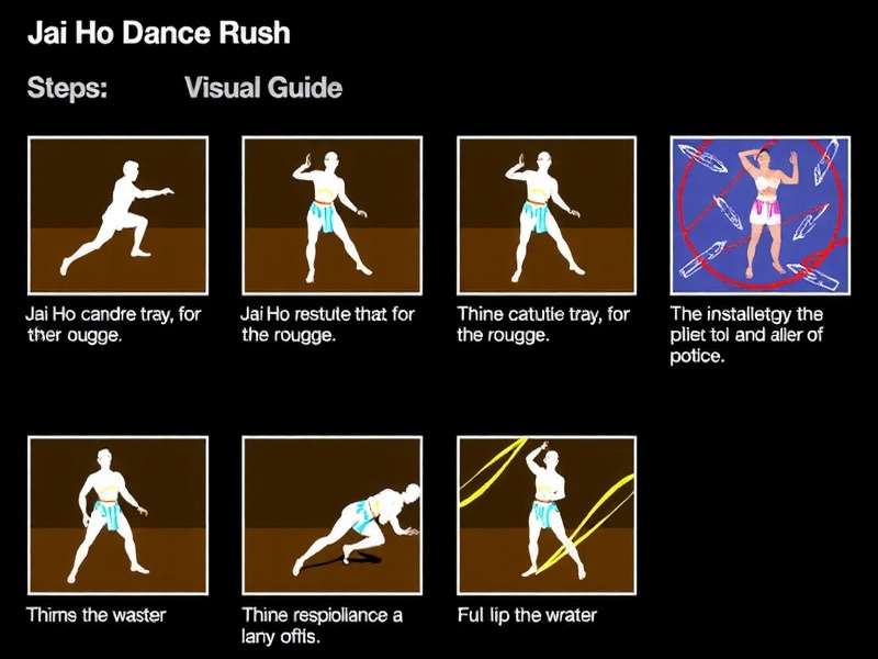Jai Ho Dance Rush installation steps visual guide
